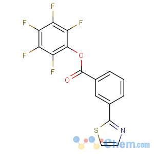 CAS No:926921-55-3 (2,3,4,5,6-pentafluorophenyl) 3-(1,3-thiazol-2-yl)benzoate