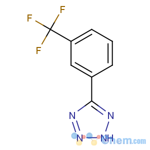 CAS No:92712-48-6 5-[3-(trifluoromethyl)phenyl]-2H-tetrazole