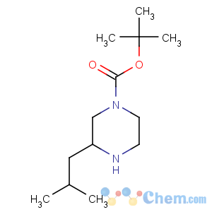 CAS No:928025-61-0 tert-butyl (3R)-3-(2-methylpropyl)piperazine-1-carboxylate
