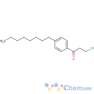 CAS No:928165-59-7 3-chloro-1-(4-octylphenyl)propan-1-one
