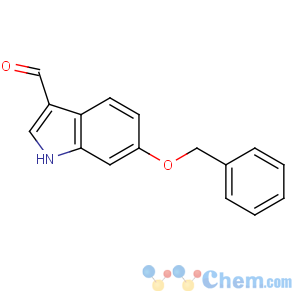 CAS No:92855-64-6 6-phenylmethoxy-1H-indole-3-carbaldehyde