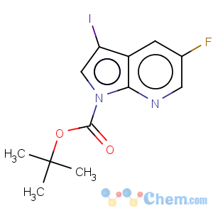CAS No:928653-78-5 1H-Pyrrolo[2,3-b]pyridine-1-carboxylicacid, 5-fluoro-3-iodo-, 1,1-dimethylethyl ester