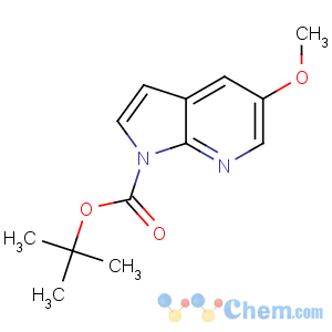 CAS No:928653-83-2 tert-butyl 5-methoxypyrrolo[2,3-b]pyridine-1-carboxylate