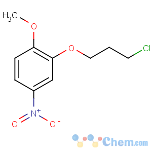 CAS No:92878-95-0 2-(3-chloropropoxy)-1-methoxy-4-nitrobenzene