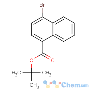 CAS No:929000-22-6 tert-butyl 4-bromonaphthalene-1-carboxylate