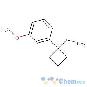 CAS No:92902-95-9 [1-(3-methoxyphenyl)cyclobutyl]methanamine