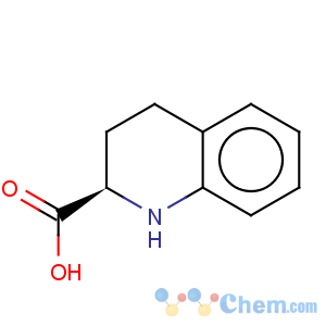 CAS No:92977-00-9 2-Quinolinecarboxylicacid, 1,2,3,4-tetrahydro-, (2R)-