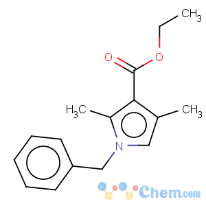 CAS No:92977-40-7 1H-Pyrrole-3-carboxylicacid, 2,4-dimethyl-1-(phenylmethyl)-, ethyl ester