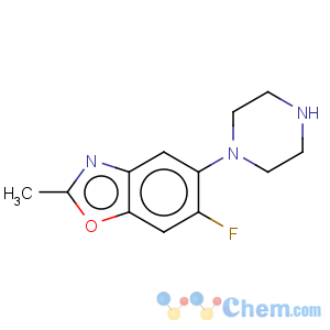 CAS No:929885-16-5 benzoxazole,  6-fluoro-2-methyl-5-(1-piperazinyl)-