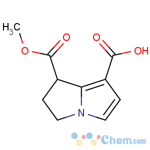 CAS No:92992-17-1 7-methoxycarbonyl-6,7-dihydro-5H-pyrrolizine-1-carboxylic acid