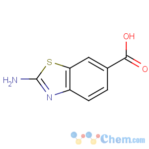CAS No:93-85-6 2-amino-1,3-benzothiazole-6-carboxylic acid