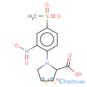 CAS No:93001-20-8 Proline,1-[4-(methylsulfonyl)-2-nitrophenyl]-