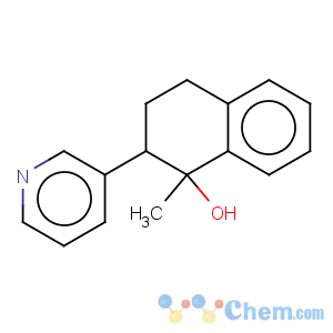 CAS No:93008-02-7 1-Naphthalenol,1,2,3,4-tetrahydro-1-methyl-2-(3-pyridinyl)-