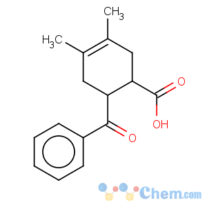 CAS No:93015-58-8 3-Cyclohexene-1-carboxylicacid, 6-benzoyl-3,4-dimethyl-