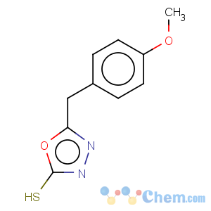 CAS No:93073-37-1 1,3,4-Oxadiazole-2(3H)-thione,5-[(4-methoxyphenyl)methyl]-