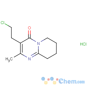 CAS No:93076-03-0 3-(2-chloroethyl)-2-methyl-6,7,8,9-tetrahydropyrido[1,<br />2-a]pyrimidin-4-one