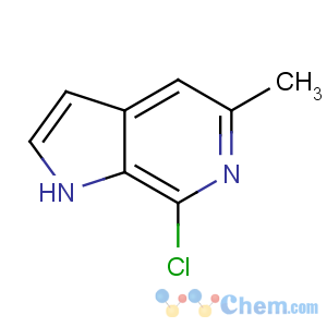 CAS No:930790-43-5 7-chloro-5-methyl-1H-pyrrolo[2,3-c]pyridine