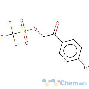 CAS No:93128-04-2 Methanesulfonic acid,1,1,1-trifluoro-, 2-(4-bromophenyl)-2-oxoethyl ester