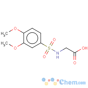CAS No:93129-41-0 Glycine,N-[(3,4-dimethoxyphenyl)sulfonyl]-