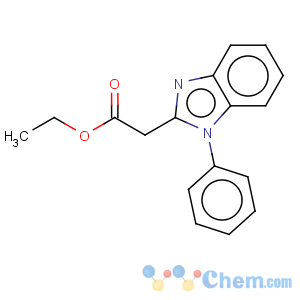 CAS No:93129-53-4 (1-phenyl-1h-benzoimidazol-2-yl)-acetic acid ethyl ester
