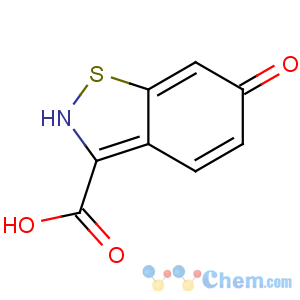 CAS No:932702-33-5 6-oxo-2H-1,2-benzothiazole-3-carboxylic acid