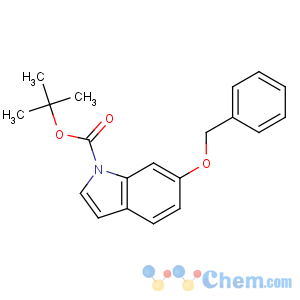 CAS No:933474-39-6 tert-butyl 6-phenylmethoxyindole-1-carboxylate