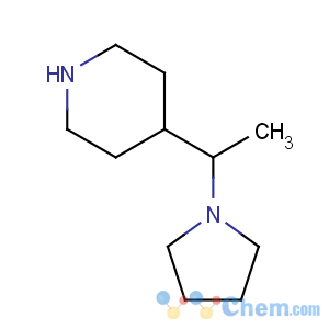 CAS No:933682-80-5 4-(1-pyrrolidin-1-ylethyl)piperidine