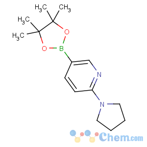 CAS No:933986-97-1 2-pyrrolidin-1-yl-5-(4,4,5,5-tetramethyl-1,3,<br />2-dioxaborolan-2-yl)pyridine