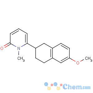 CAS No:93407-17-1 6-(6-methoxy-1,2,3,4-tetrahydronaphthalen-2-yl)-1-methylpyridin-2-one