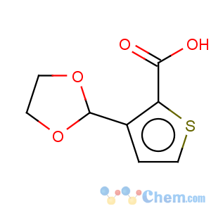 CAS No:934570-44-2 2-Thiophenecarboxylicacid, 3-(1,3-dioxolan-2-yl)-