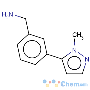 CAS No:934570-45-3 Benzenemethanamine,3-(1-methyl-1H-pyrazol-5-yl)-