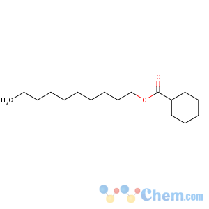 CAS No:93479-48-2 Cyclohexanecarboxylic acid, decylester