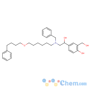 CAS No:934842-69-0 4-[2-[benzyl-[6-(4-phenylbutoxy)hexyl]amino]-1-hydroxyethyl]-2-<br />(hydroxymethyl)phenol