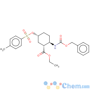 CAS No:935470-10-3 (1r*,2r*,5r*)-2-benzyloxycarbonylamino-5-(toluene-4-sulfonyloxy)-cyclohexanecarboxylic acid ethyl ester