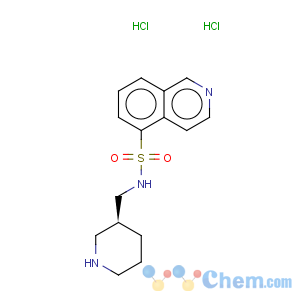 CAS No:936233-11-3 (r)-isoquinoline-5-sulfonic acid (piperidin-3-ylmethyl)-amide dihydrochloride