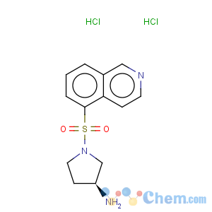 CAS No:936233-12-4 (s)-1-(isoquinoline-5-sulfonyl)-pyrrolidin-3-ylamine dihydrochloride