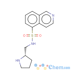 CAS No:936233-16-8 (s)-isoquinoline-5-sulfonic acid (pyrro
lidin-2-ylmethyl)-amide