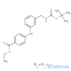 CAS No:936497-81-3 ethyl<br />4-[3-[[(2-methylpropan-2-yl)oxycarbonylamino]methyl]anilino]benzoate