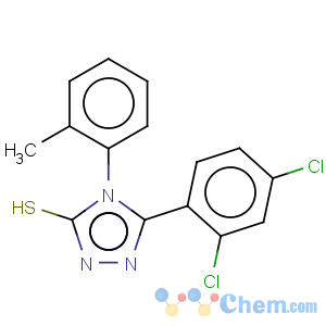CAS No:93677-85-1 3H-1,2,4-Triazole-3-thione,5-(2,4-dichlorophenyl)-2,4-dihydro-4-(2-methylphenyl)-