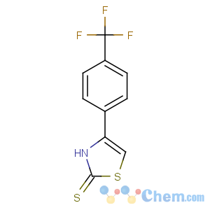 CAS No:936850-88-3 4-[4-(trifluoromethyl)phenyl]-3H-1,3-thiazole-2-thione