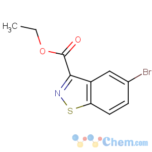 CAS No:936923-58-9 ethyl 5-bromo-1,2-benzothiazole-3-carboxylate