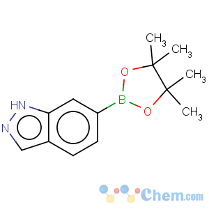 CAS No:937049-58-6 6-(4,4,5,5-tetramethyl-1,3,2-dioxaborolan-2-yl)-1h-indazole