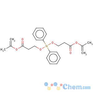 CAS No:93777-19-6 4,6,10-Trioxa-5-siladodec-11-enoicacid, 11-methyl-9-oxo-5,5-diphenyl-, 1-methylethenyl ester