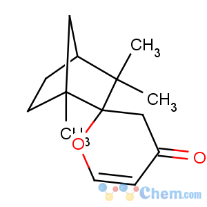 CAS No:93777-36-7 Spiro[bicyclo[2.2.1]heptane-2,2'-[2H]pyran]-4'(3'H)-one,1,3,3-trimethyl-