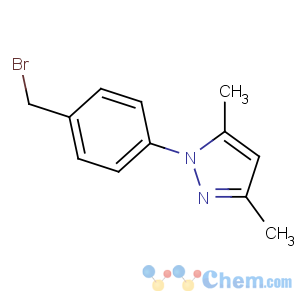 CAS No:937796-05-9 1-[4-(bromomethyl)phenyl]-3,5-dimethylpyrazole