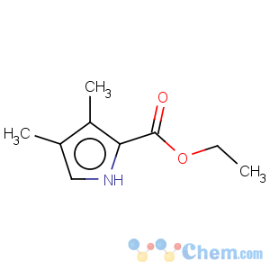 CAS No:938-75-0 1H-Pyrrole-2-carboxylicacid, 3,4-dimethyl-, ethyl ester