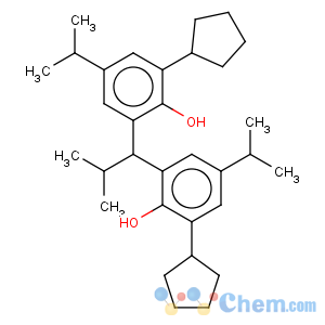 CAS No:93803-60-2 Phenol,2,2'-(2-methylpropylidene)bis[6-cyclopentyl-4-(1-methylethyl)-