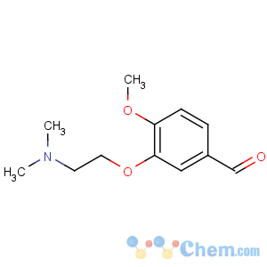 CAS No:938343-46-5 3-[2-(dimethylamino)ethoxy]-4-methoxybenzaldehyde