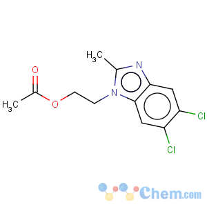 CAS No:93839-15-7 1H-Benzimidazole-1-ethanol,5,6-dichloro-2-methyl-, 1-acetate
