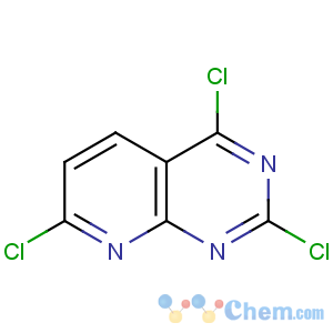 CAS No:938443-20-0 2,4,7-trichloropyrido[2,3-d]pyrimidine